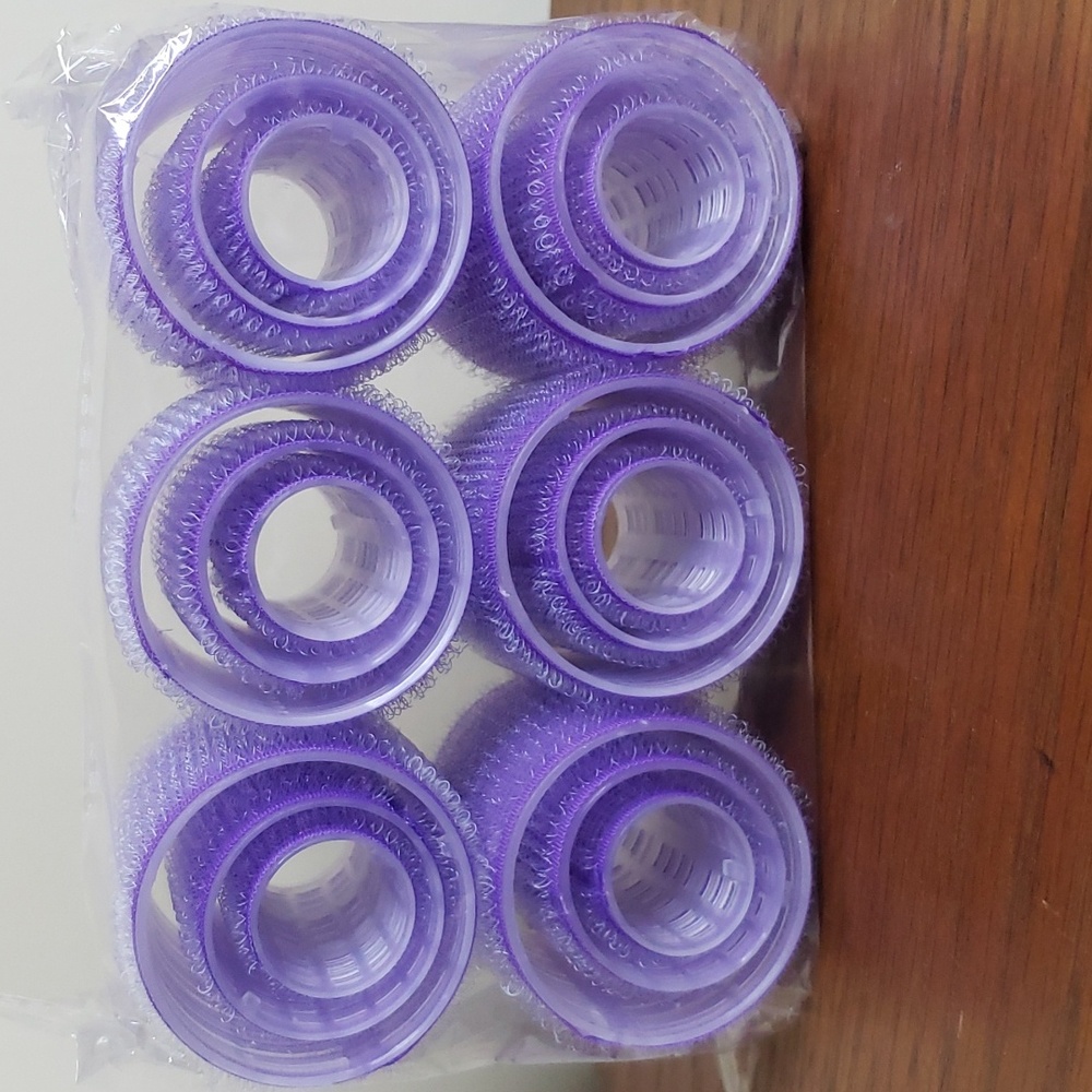 New Hair Curlers.  Self Grip. Velcro.